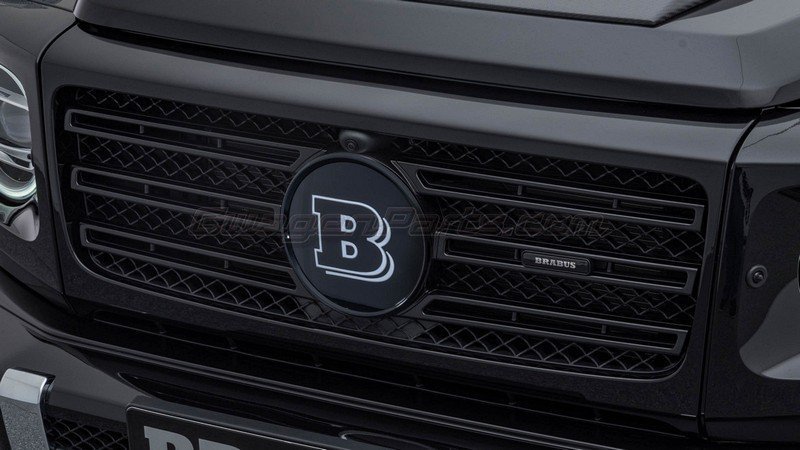 BRABUS Emblem on Radiator Grille Illuminated for MY 2019-on W463A