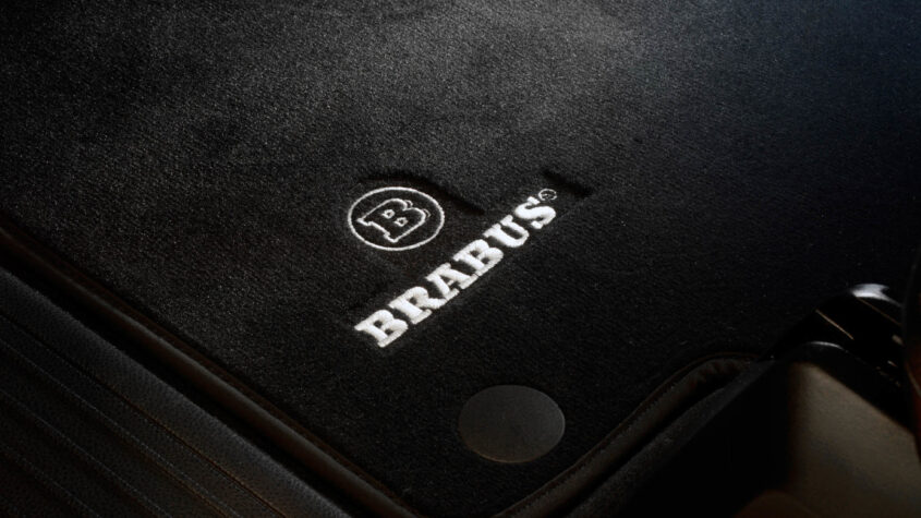 BRABUS Velour Floor Mats for MY 02-18 W463