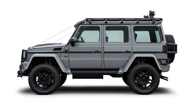 BRABUS Adventure 4x4² Carbon Body & Sound Package for Mercedes G550 4x4 ...