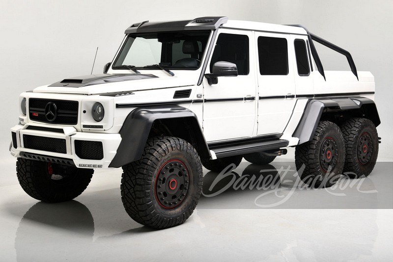 Brabus Mercedes-Benz G63 AMG 6×6 Fetches $1.21M in an Auction